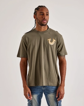 True Religion Canyon Tee Suede - finished fashion Sustainable fashion