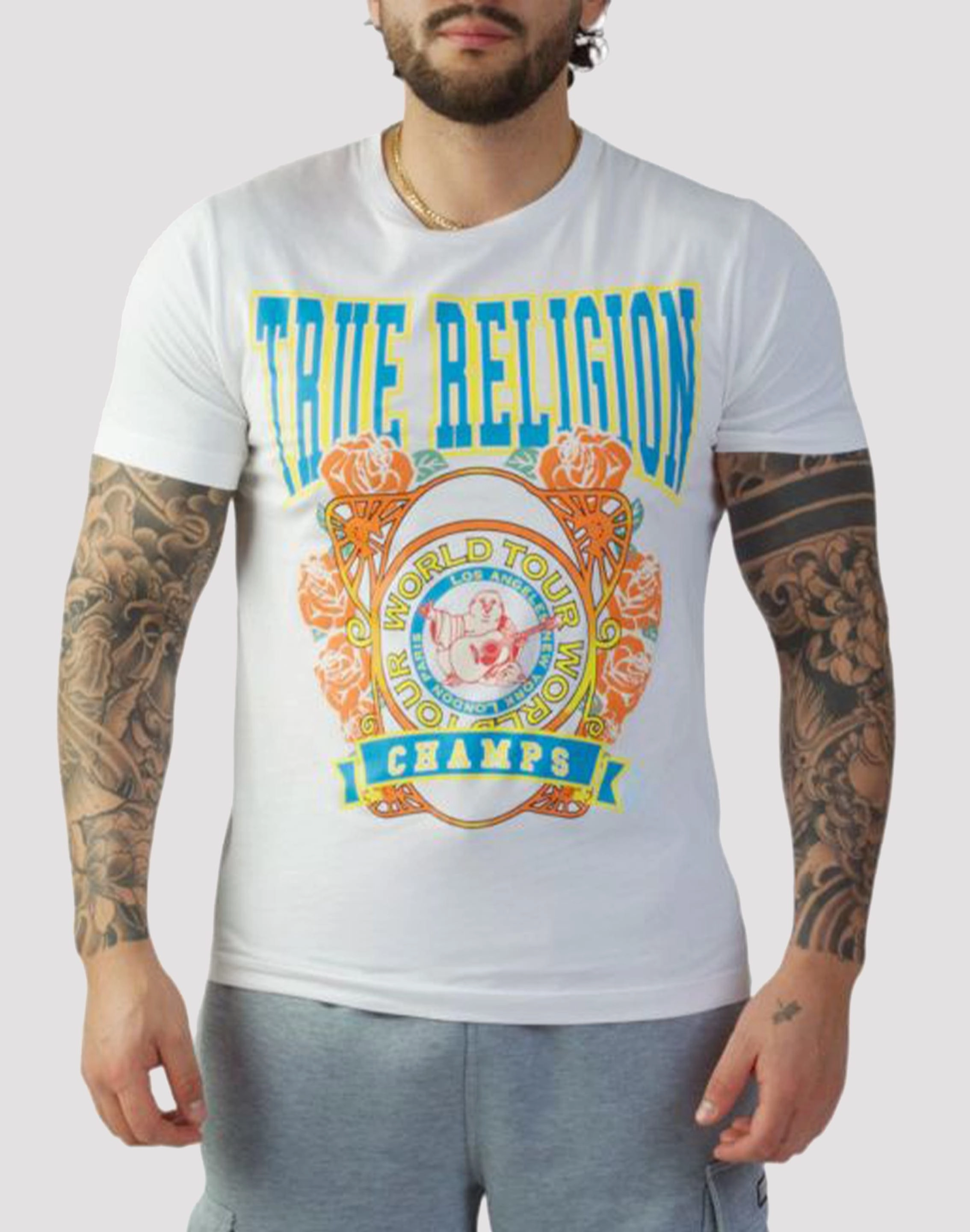 True Religion Champs Puff Tee Wardrobe staples Seasonal wear