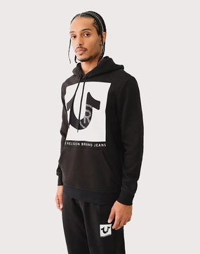 True Religion Crystal Stud Black Hoodie Fashion trends Beaded fashion items