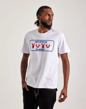 True Religion Playboy Bunny Horseshoe Logo Tee Fashion photography Fashion exhibitions