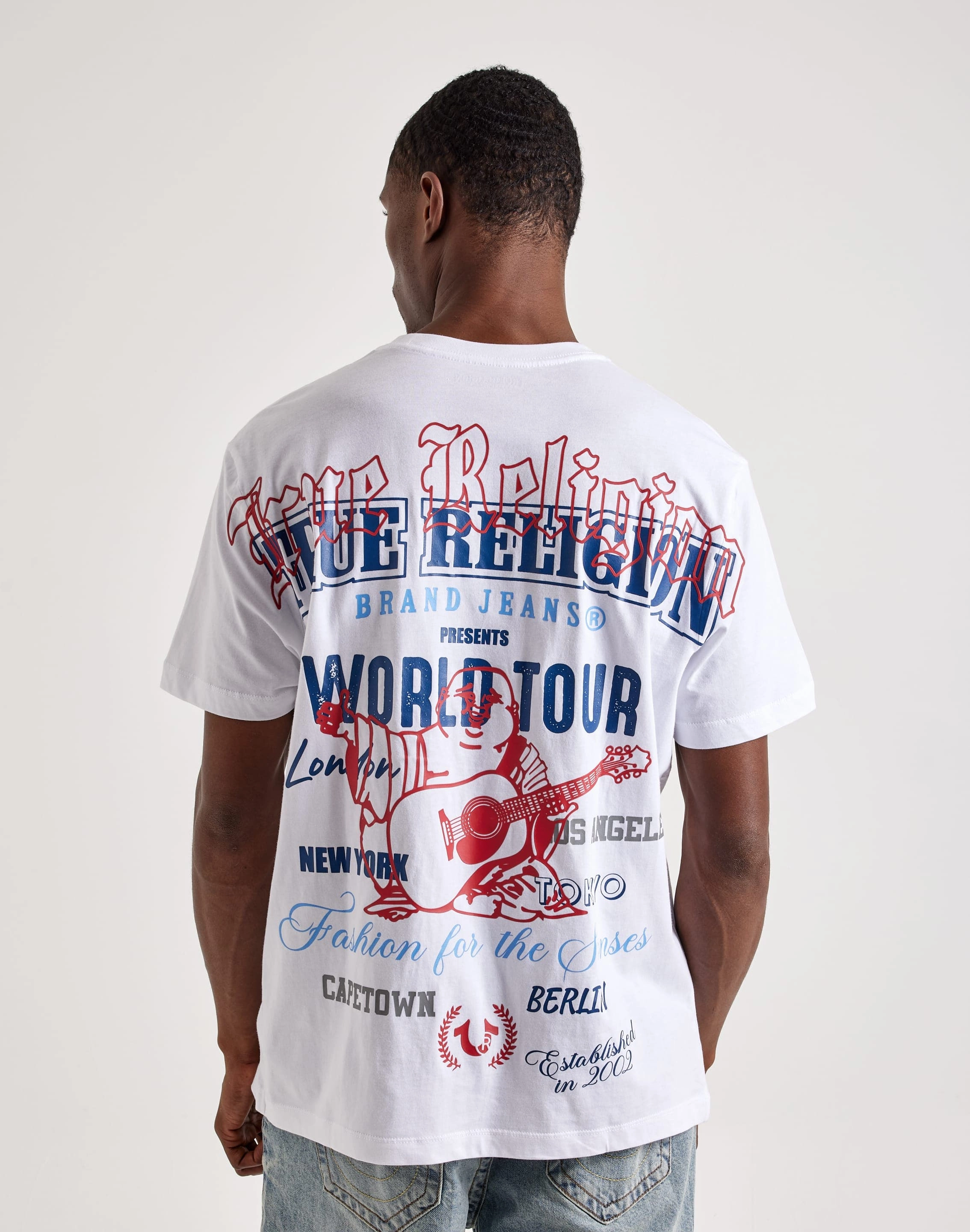 True Religion Relaxed Graphic Tee Bohemian style items Everyday wear