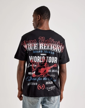 True Religion Relaxed Graphic Tee Fashionable goods Beaded fashion items