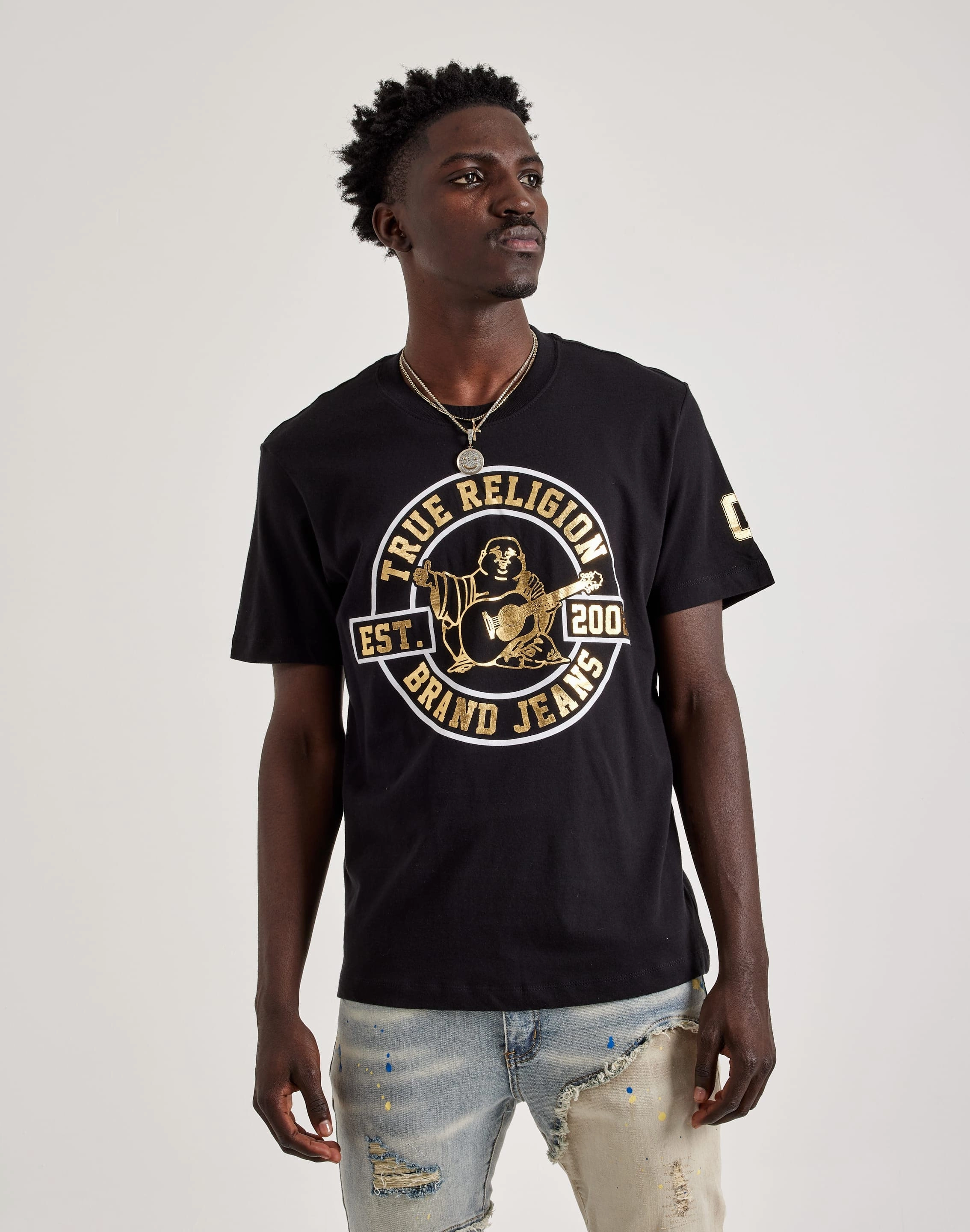 True Religion Seal Tee Fashionable options Nylon - included fashion