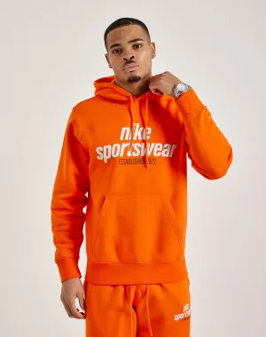 Upcycled fashion Nike Sportswear Hoodie Athleisure fashion