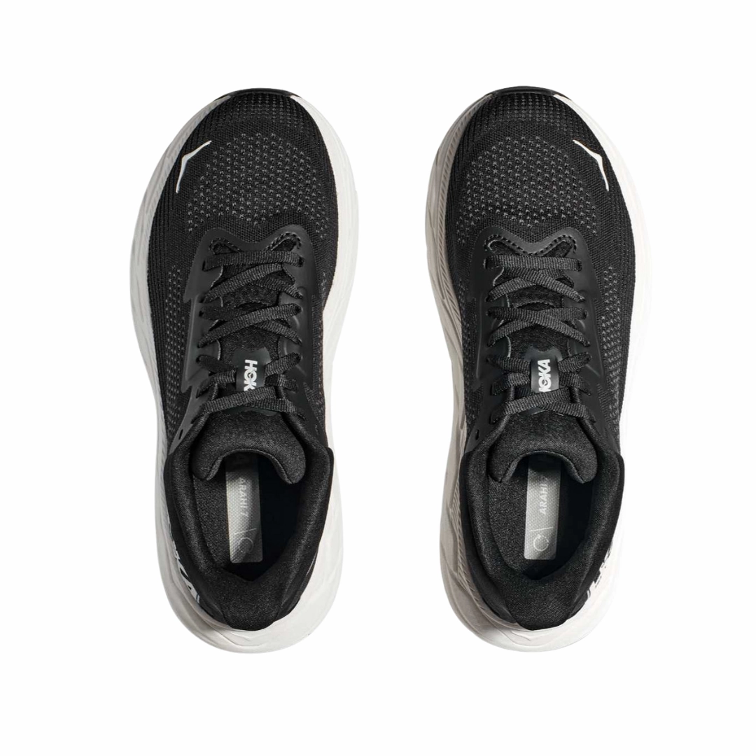 Women's Arahi 7 - Black/White (B Width)