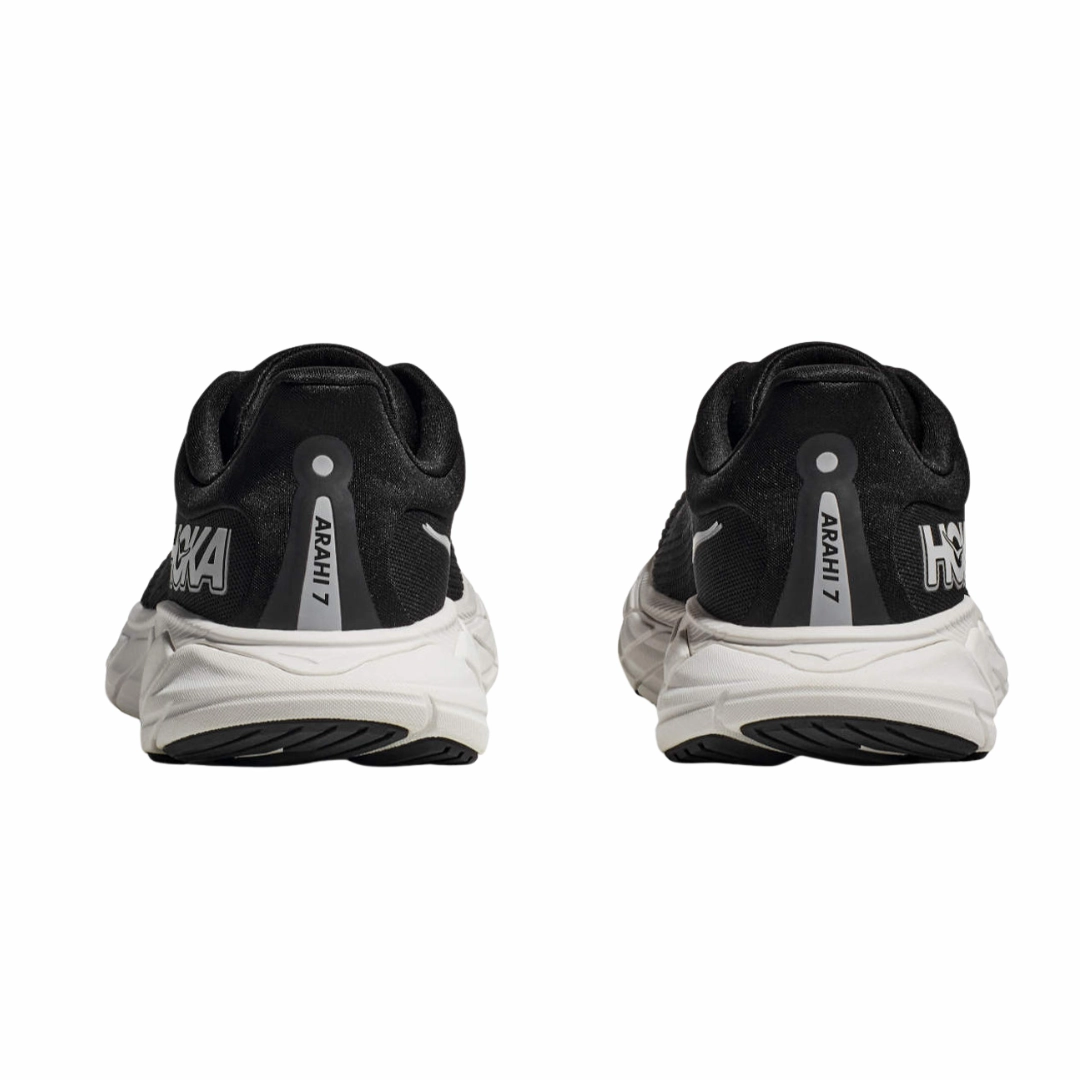 Women's Arahi 7 - Black/White (B Width)