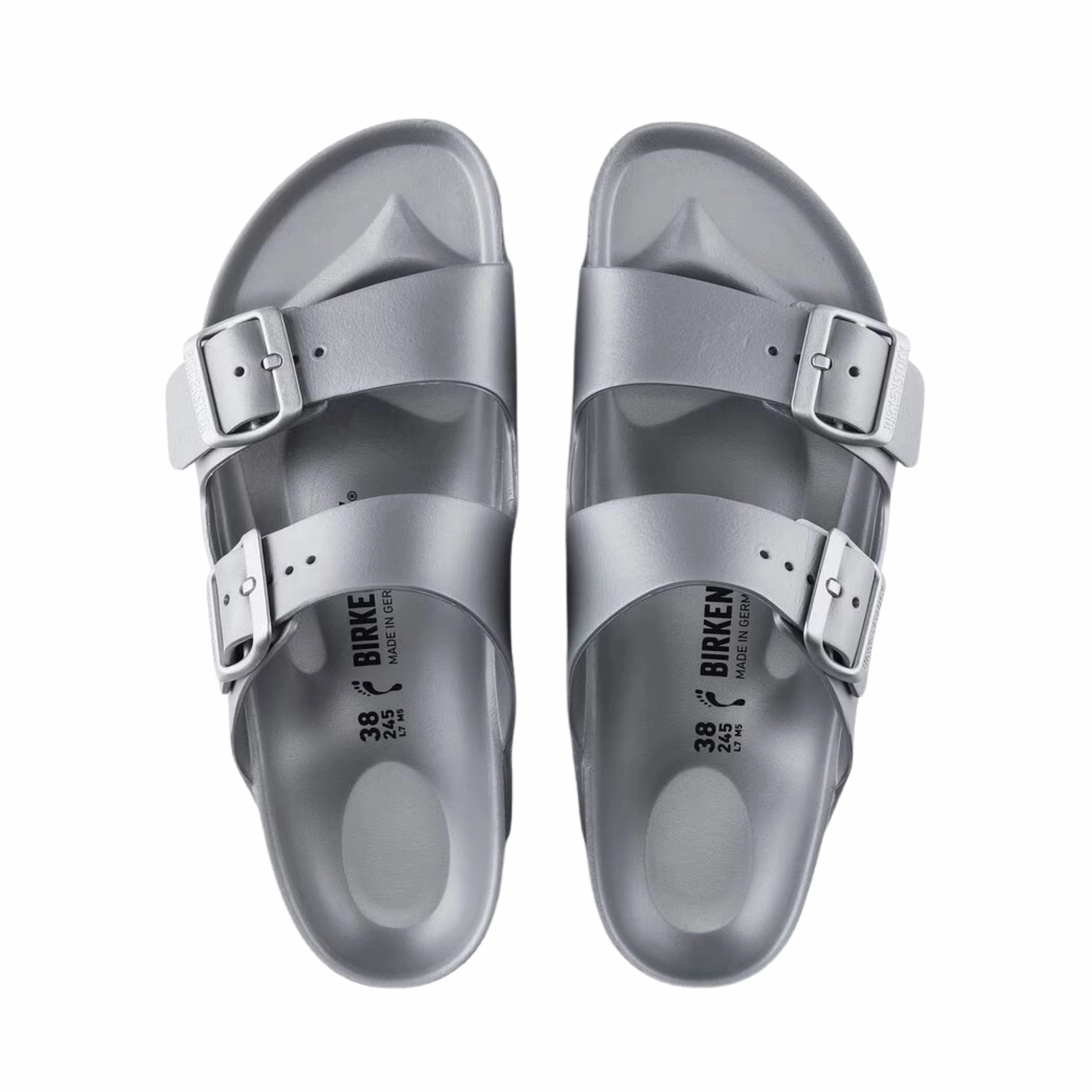 Women's Arizona Essentials (EVA) - Metallic Silver (Narrow)