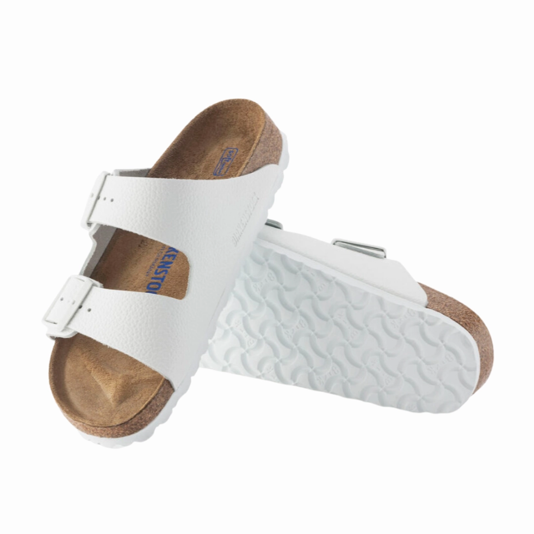 Women's Arizona Soft Footbed (Leather) - White