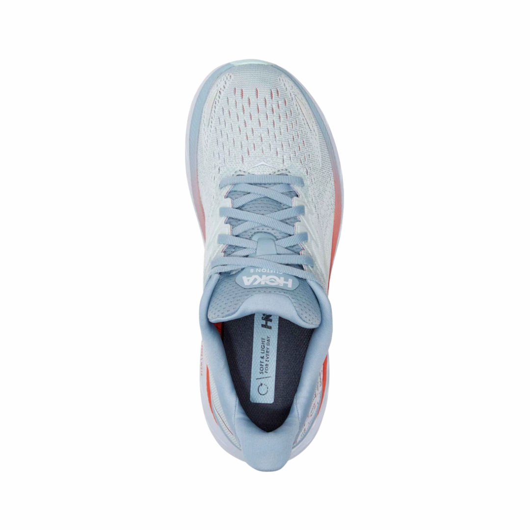 Women's Clifton 8 - Blue Fog/Plein Air (D Width)