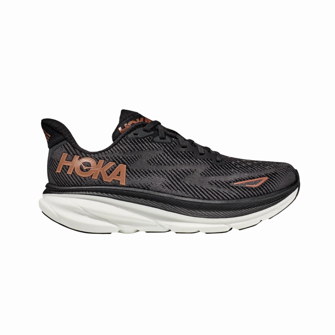 Women's Clifton 9 - Black/Copper (D Width)