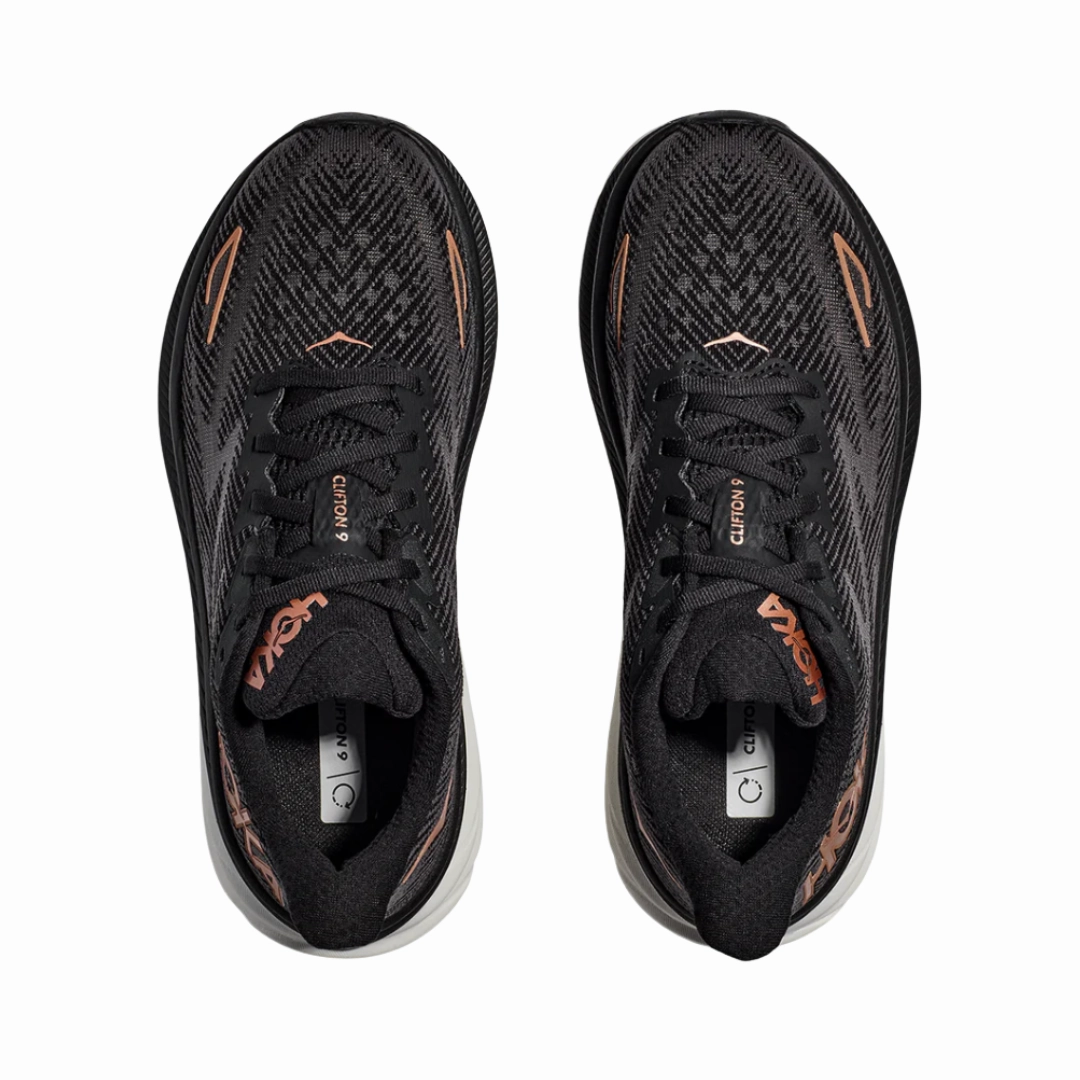 Women's Clifton 9 - Black/Copper (D Width)