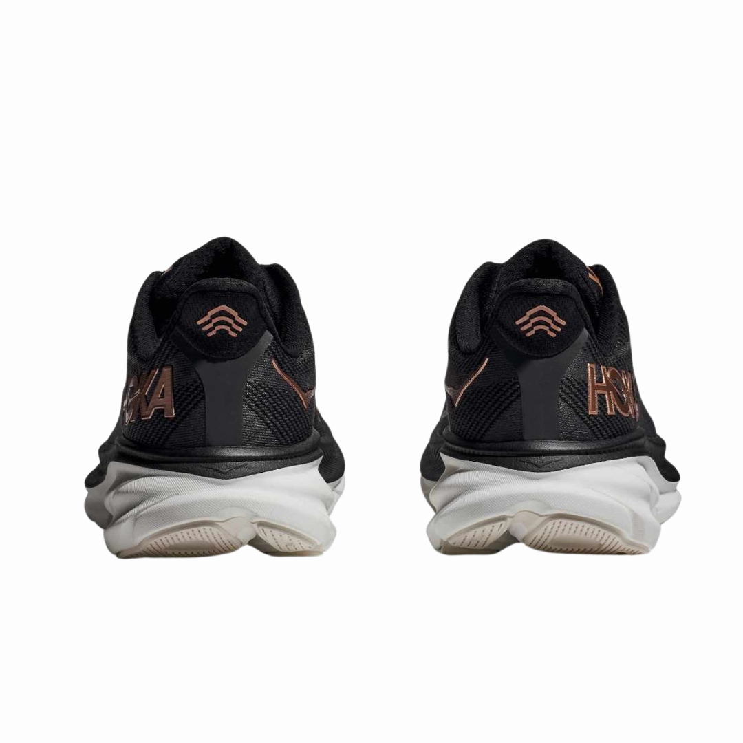 Women's Clifton 9 - Black/Rose Gold (B Width)