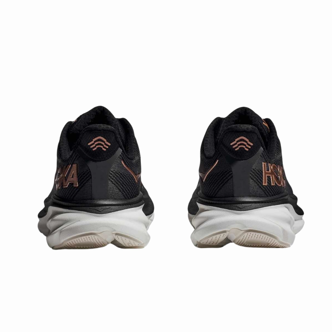 Women's Clifton 9 - Black/Rose Gold (B Width)