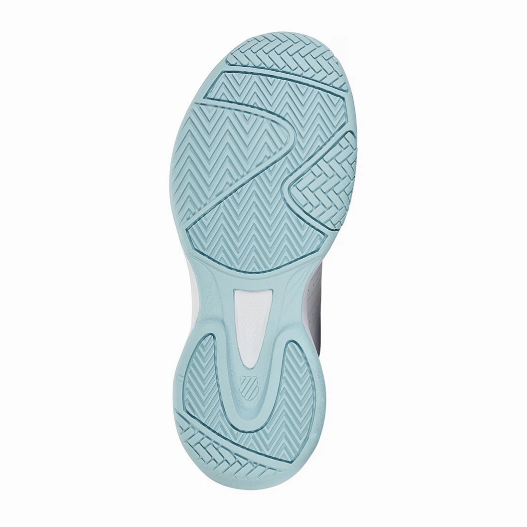 Women's Court Express Pickleball - White/Blue (Regular Width)