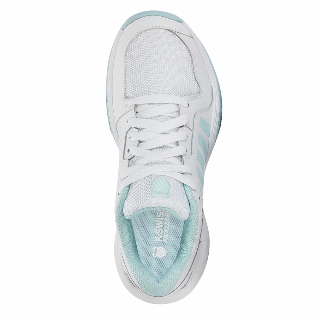 Women's Court Express Pickleball - White/Blue (Regular Width)