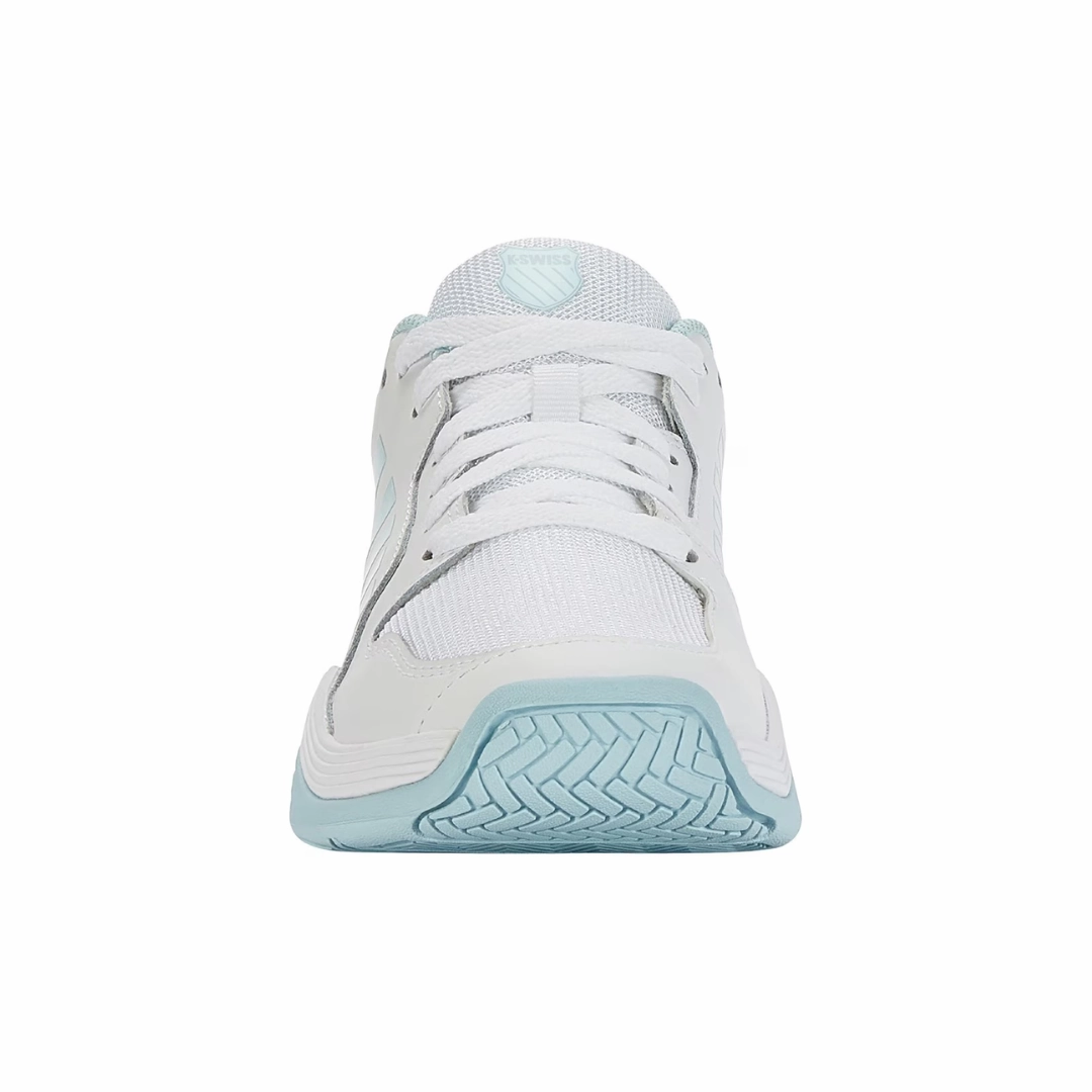 Women's Court Express Pickleball - White/Blue (Regular Width)