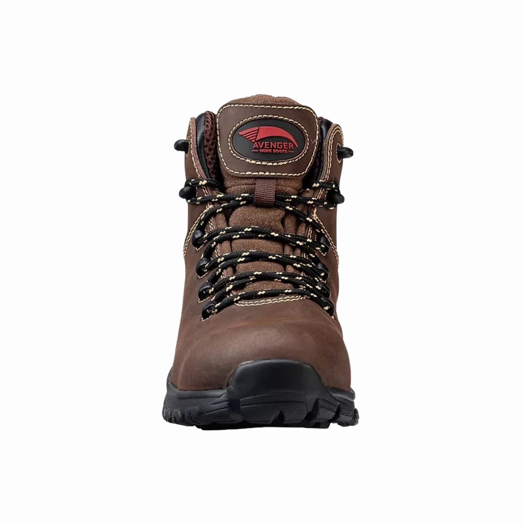 Women's Flight (Alloy Toe) Boot - Brown (B Width)