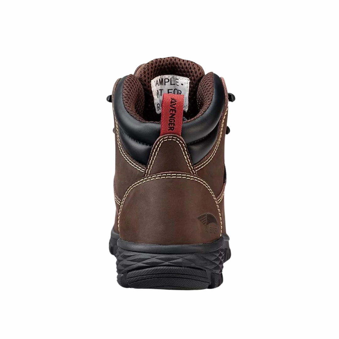 Women's Flight (Alloy Toe) Boot - Brown (B Width)