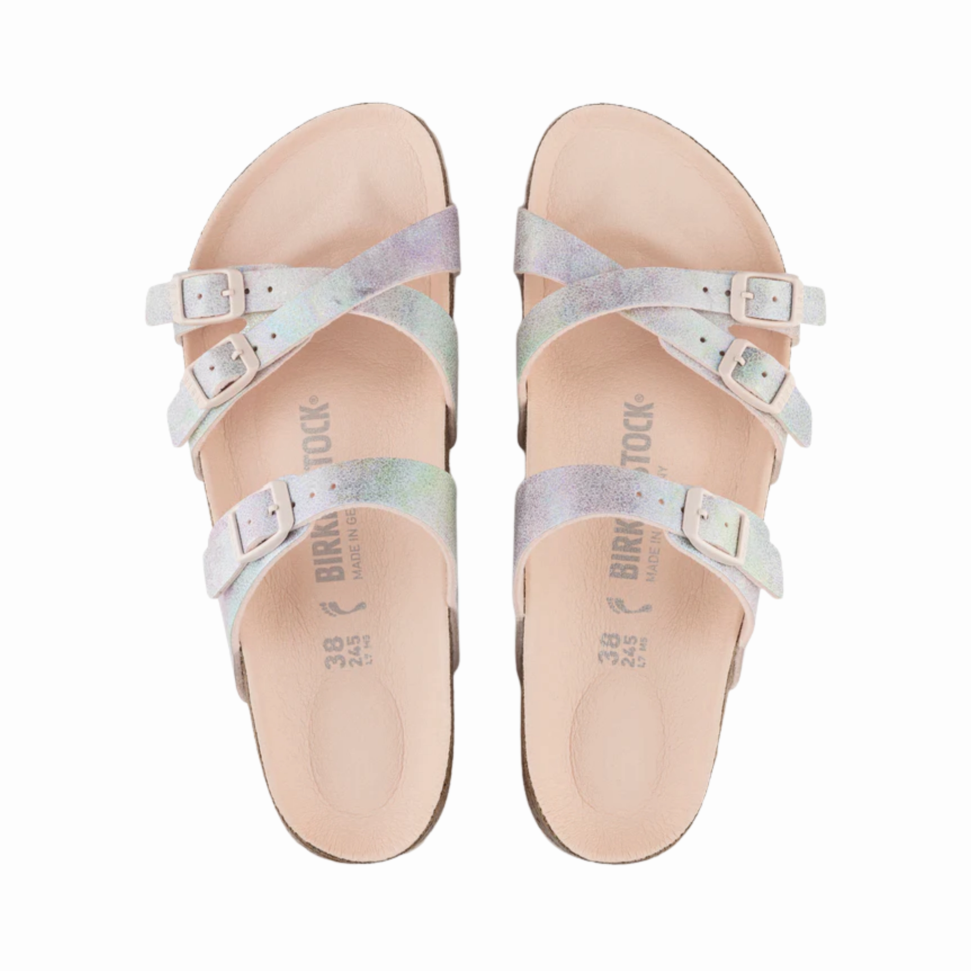 Women's Franca Vegan (Microfiber) - Iridescent Light Rose