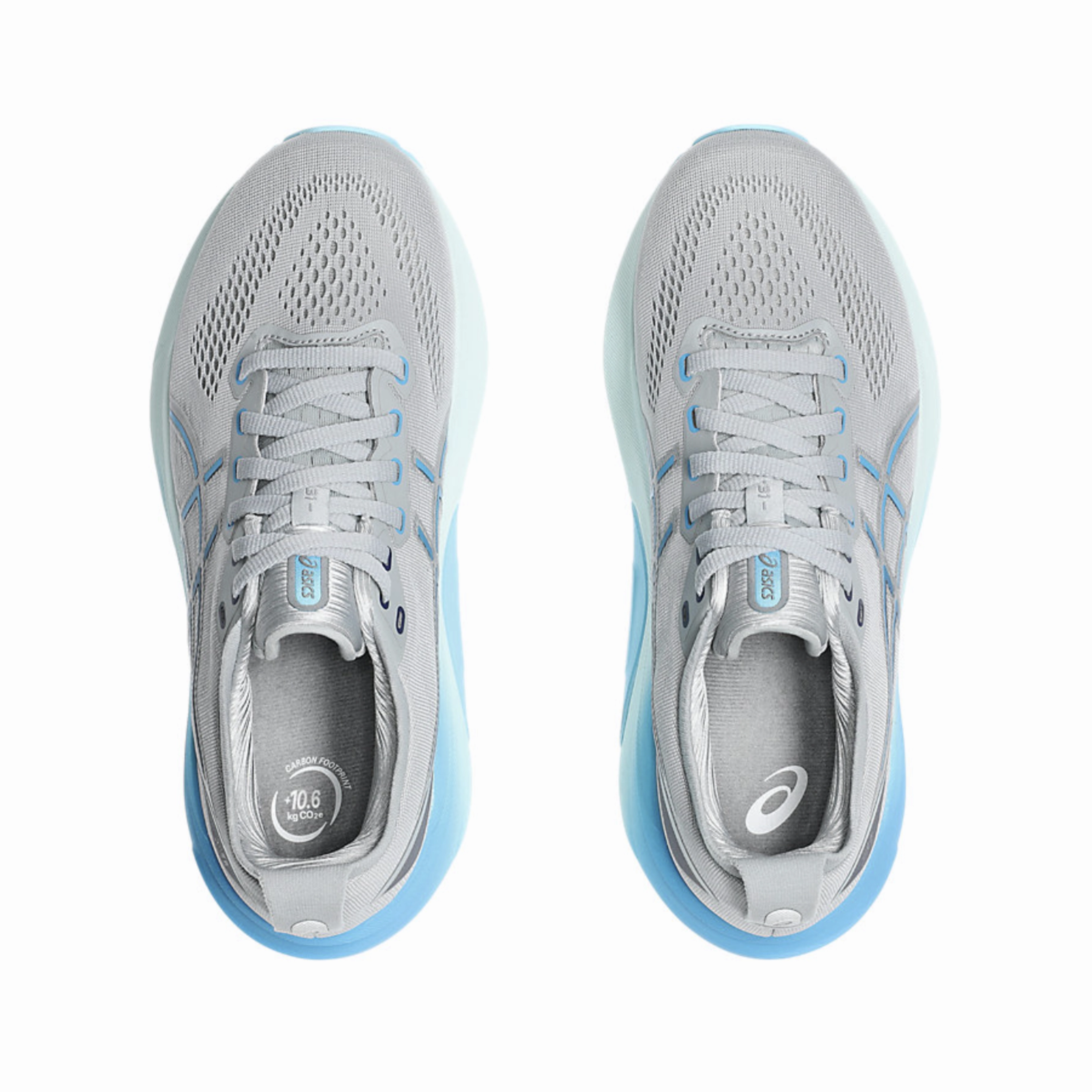 Women's Gel-Kayano 31 - Piedmont Grey/Digital Aqua (B Width)