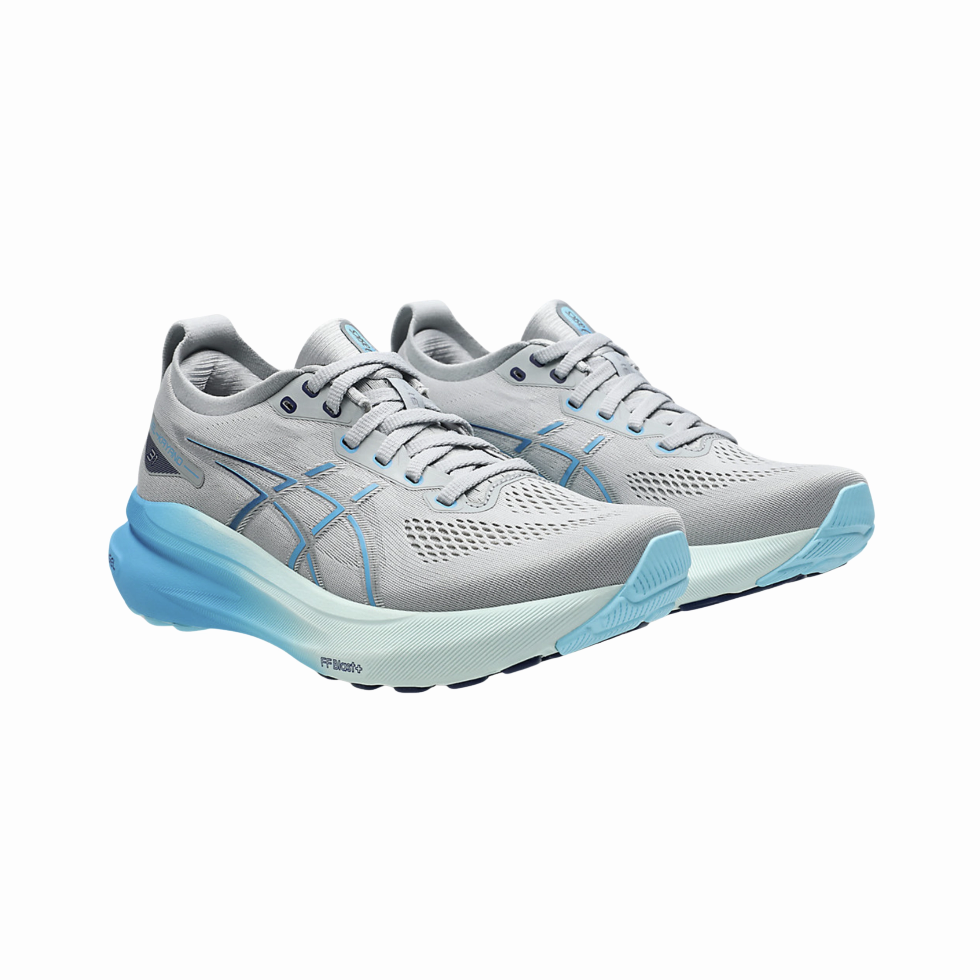Women's Gel-Kayano 31 - Piedmont Grey/Digital Aqua (B Width)
