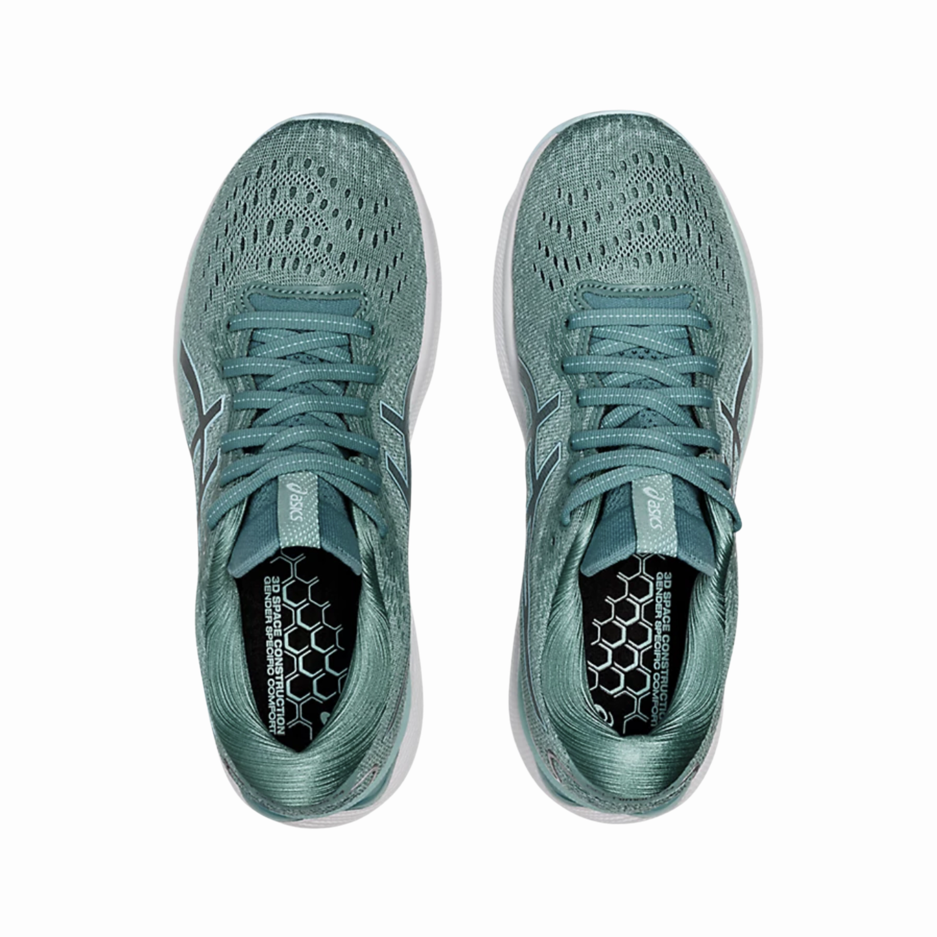 Women's Gel-Nimbus 24 - Sage/Clear Blue (B Width)