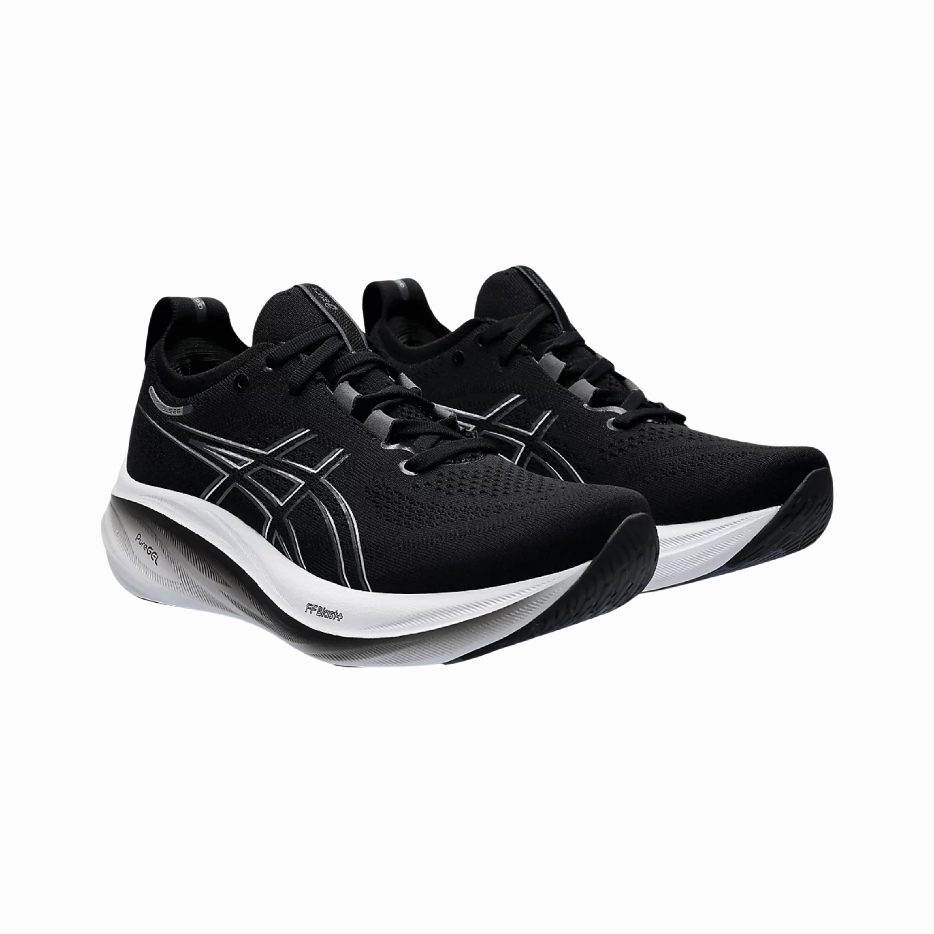 Women's Gel-Nimbus 26 - Black/Graphite Grey (B Width)