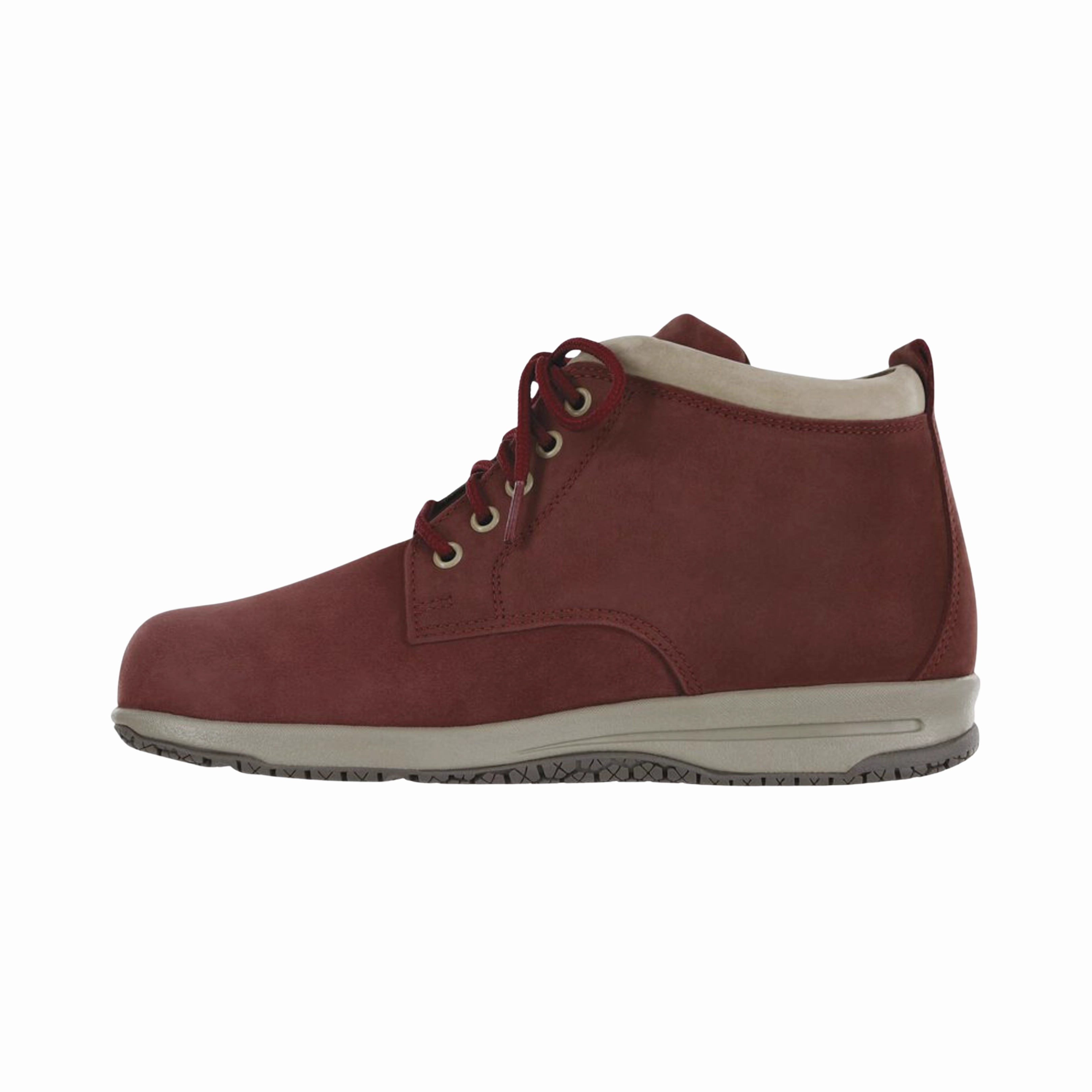 Women's Gretchen Chukka Boot - Red/Taupe (Wide Width)