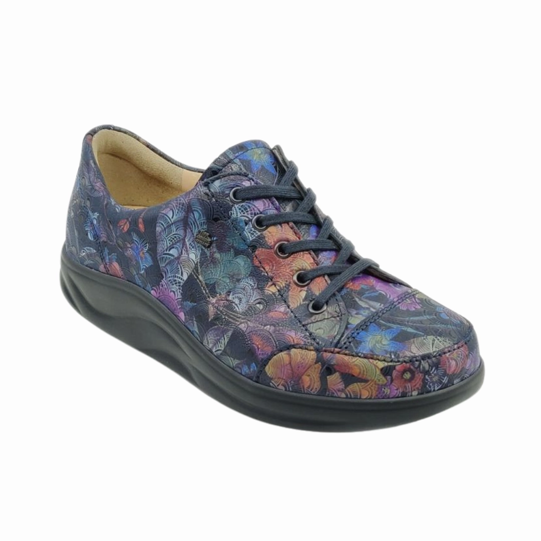 Women's Ikebukuro - Darkblue Irpino (Regular Width)