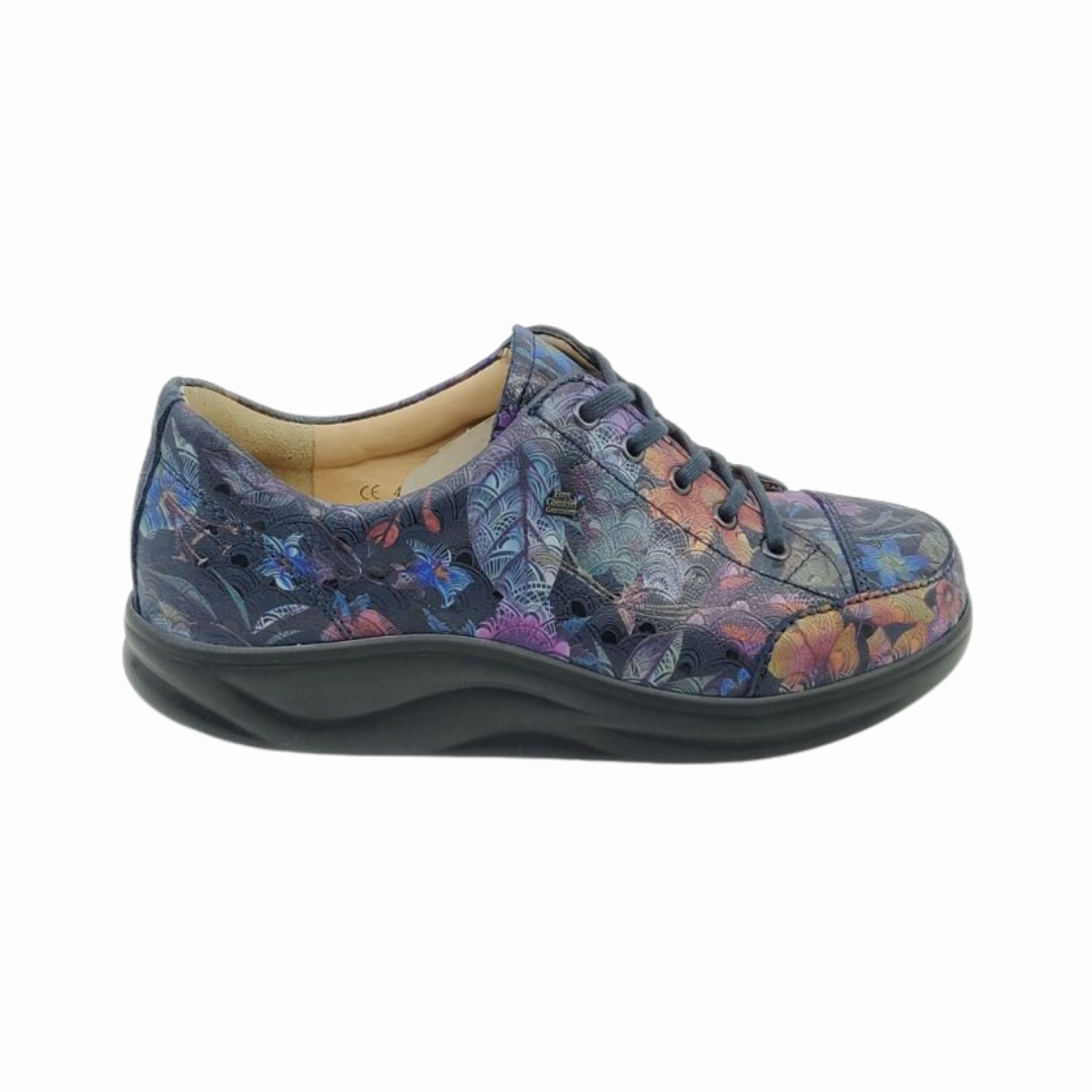Women's Ikebukuro - Darkblue Irpino (Regular Width)