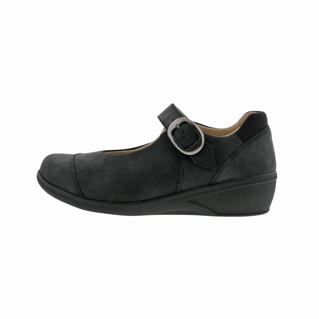 Women's Jillian - Black Leather (Regular Width)