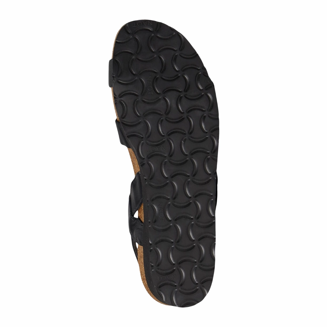Women's Kayla - Black Matte Leather (Wide Width)
