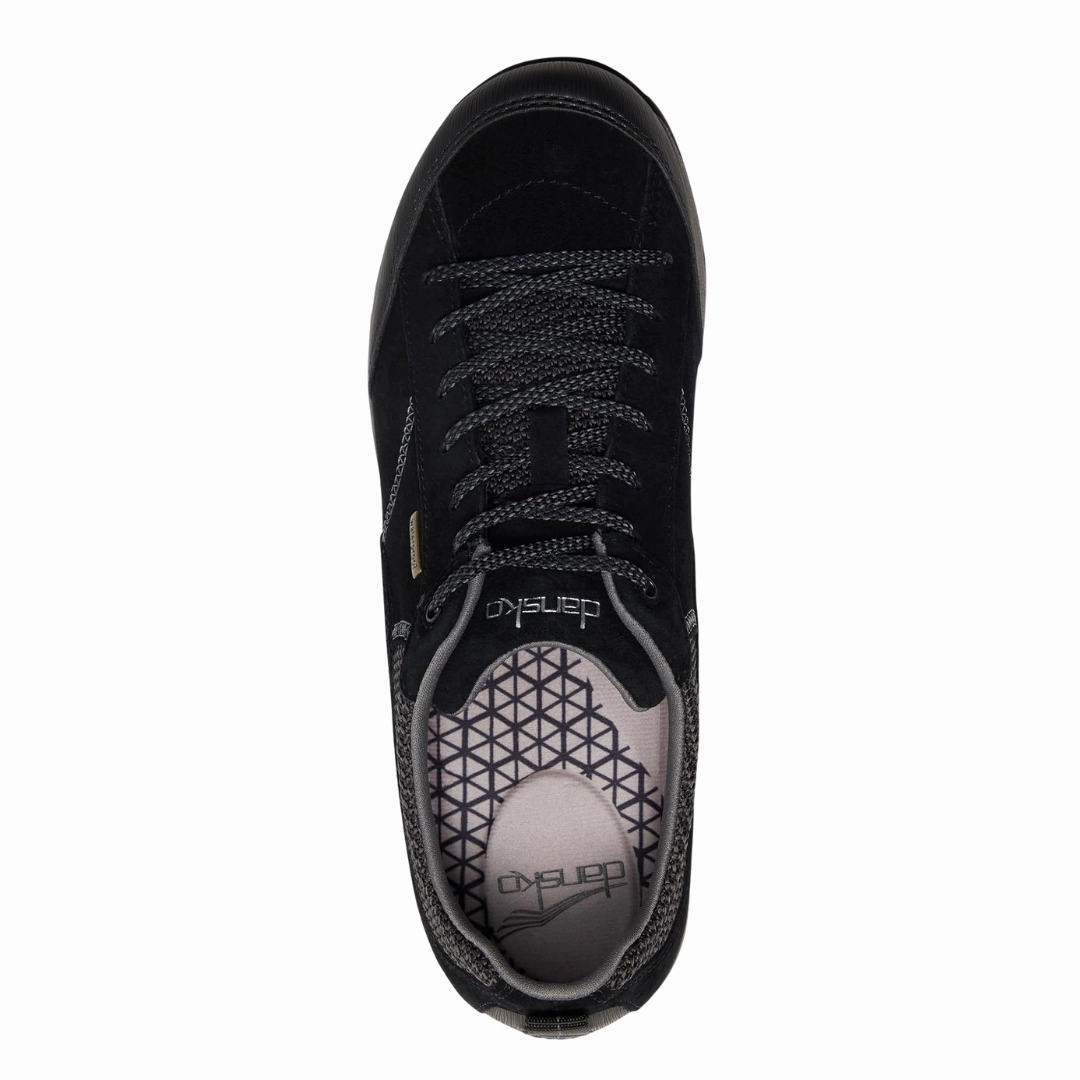 Women's Paisley Suede - Black