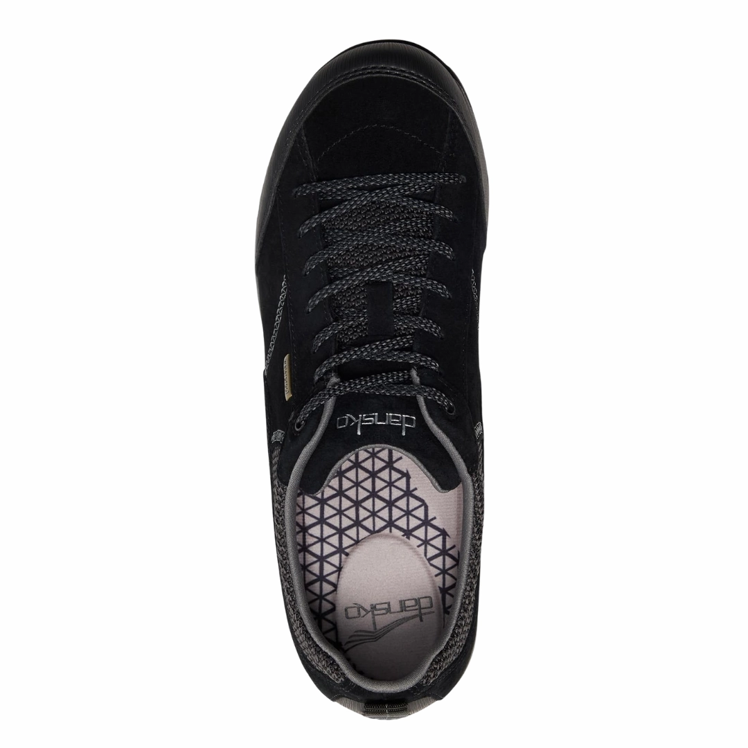 Women's Paisley Suede - Black