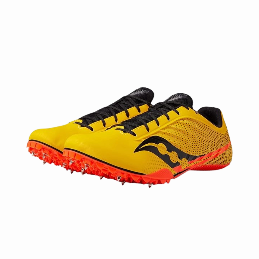 Women's Spitfire 5 Spikes - ViziGold/ViziRed (Regular Width)