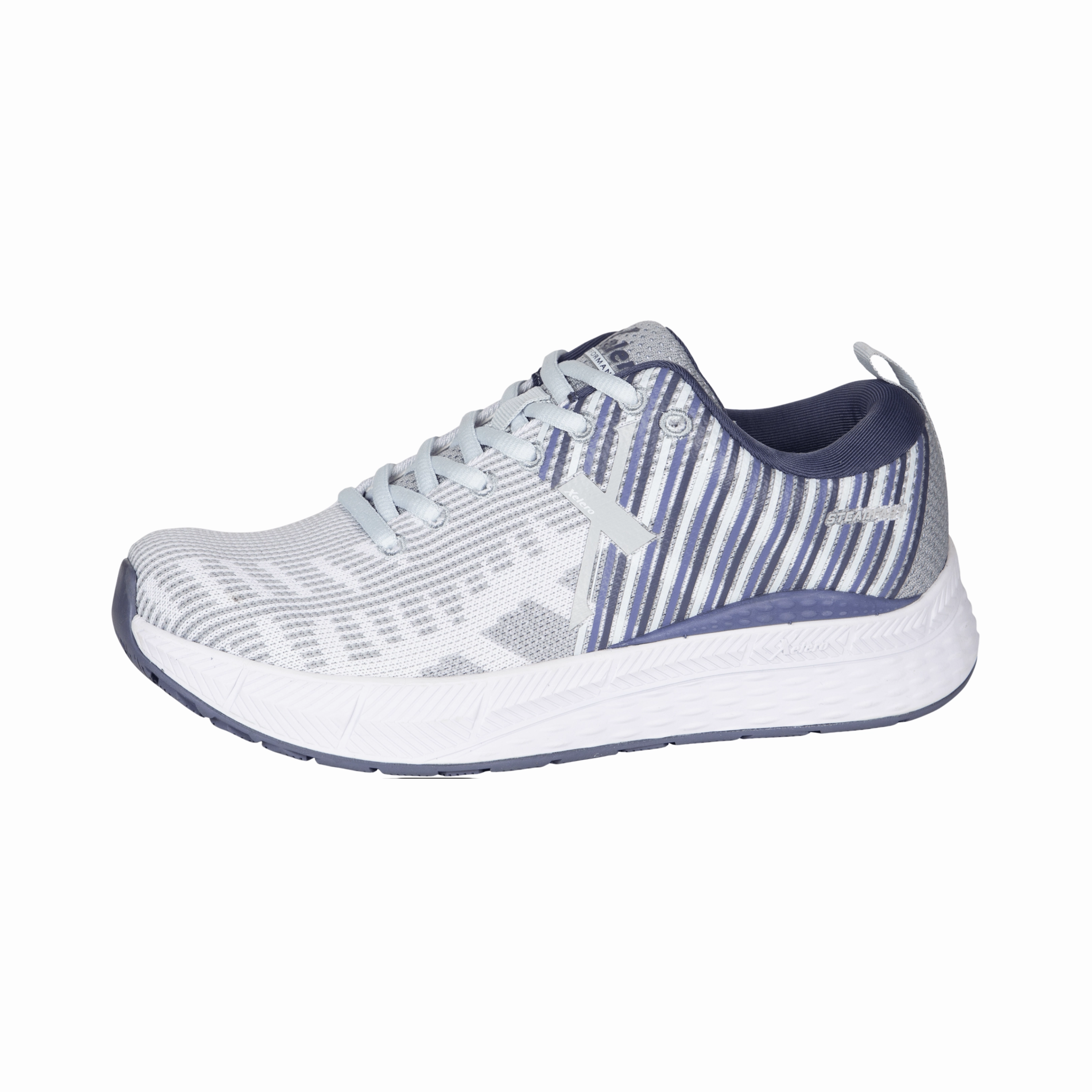 Women's Steadfast - White/Violet (B Width)