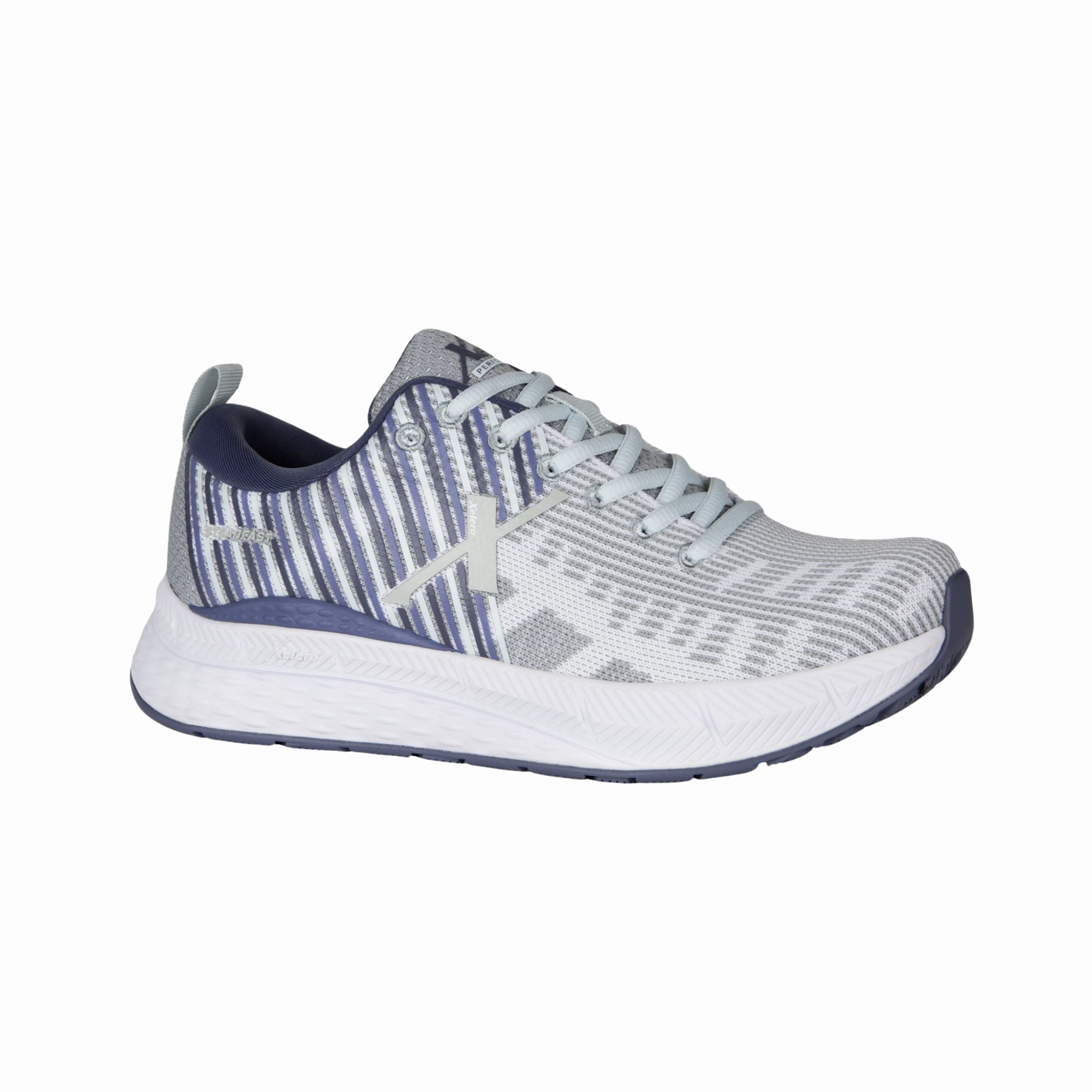 Women's Steadfast - White/Violet (Wide Width)