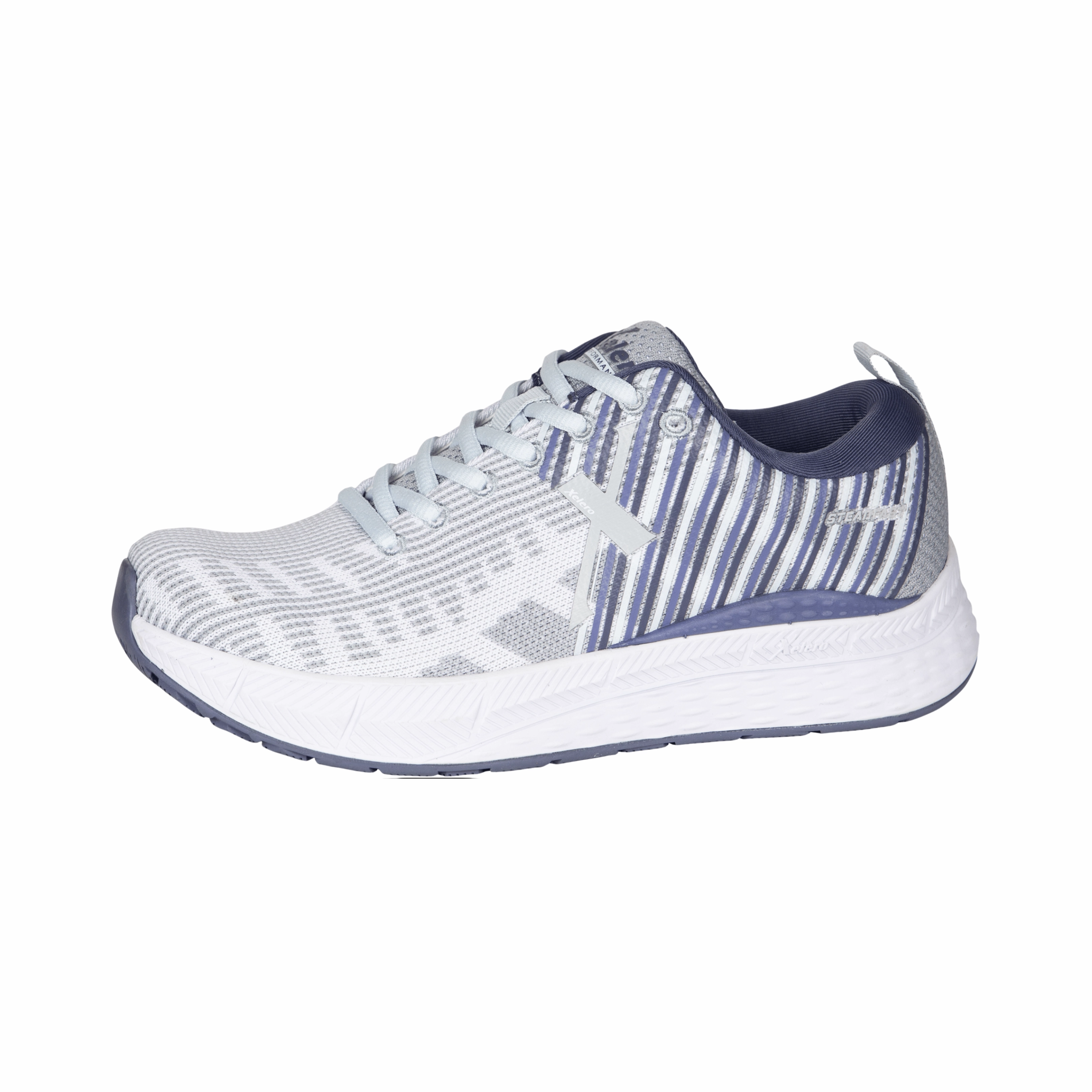Women's Steadfast - White/Violet (Wide Width)