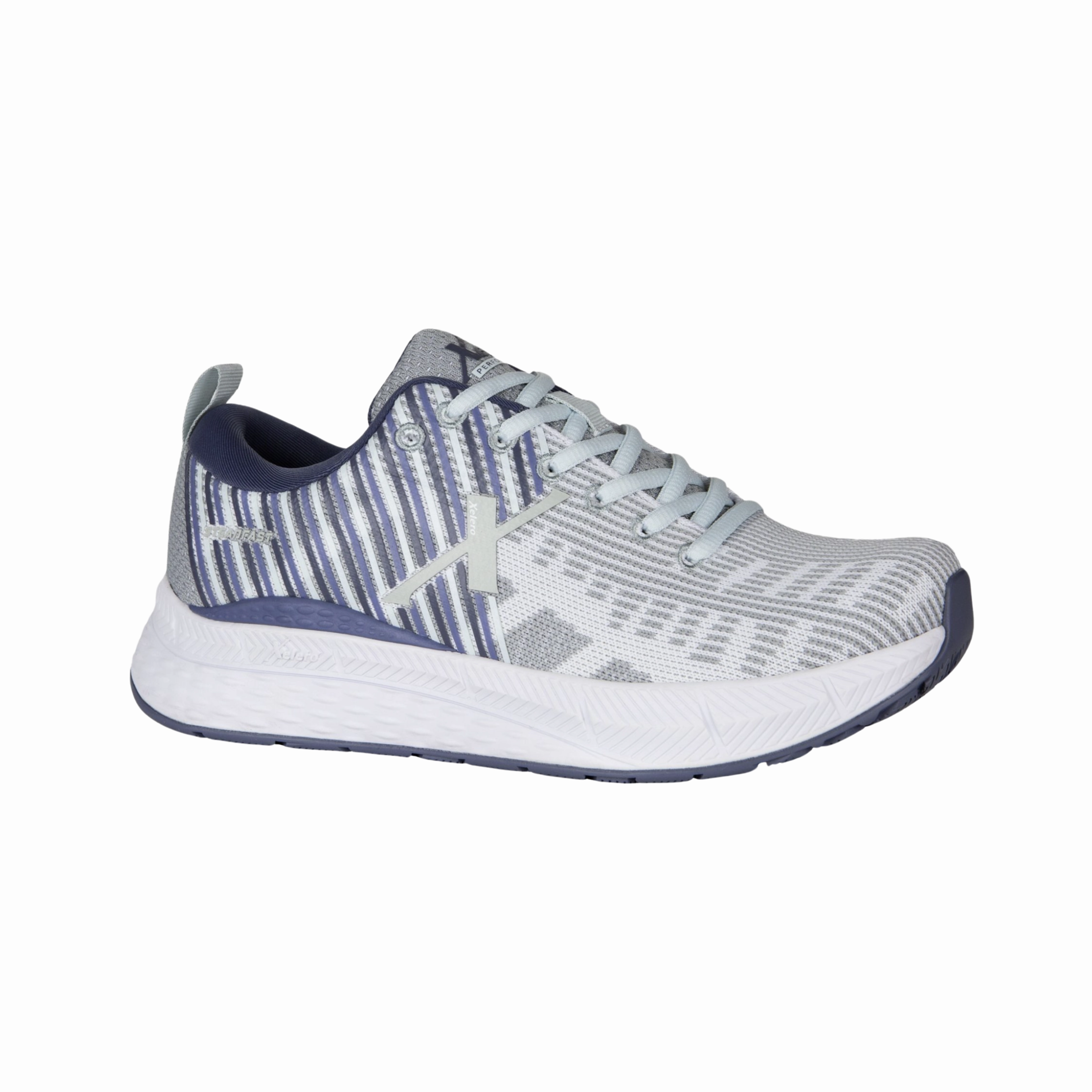 Women's Steadfast - White/Violet (Wide Width)