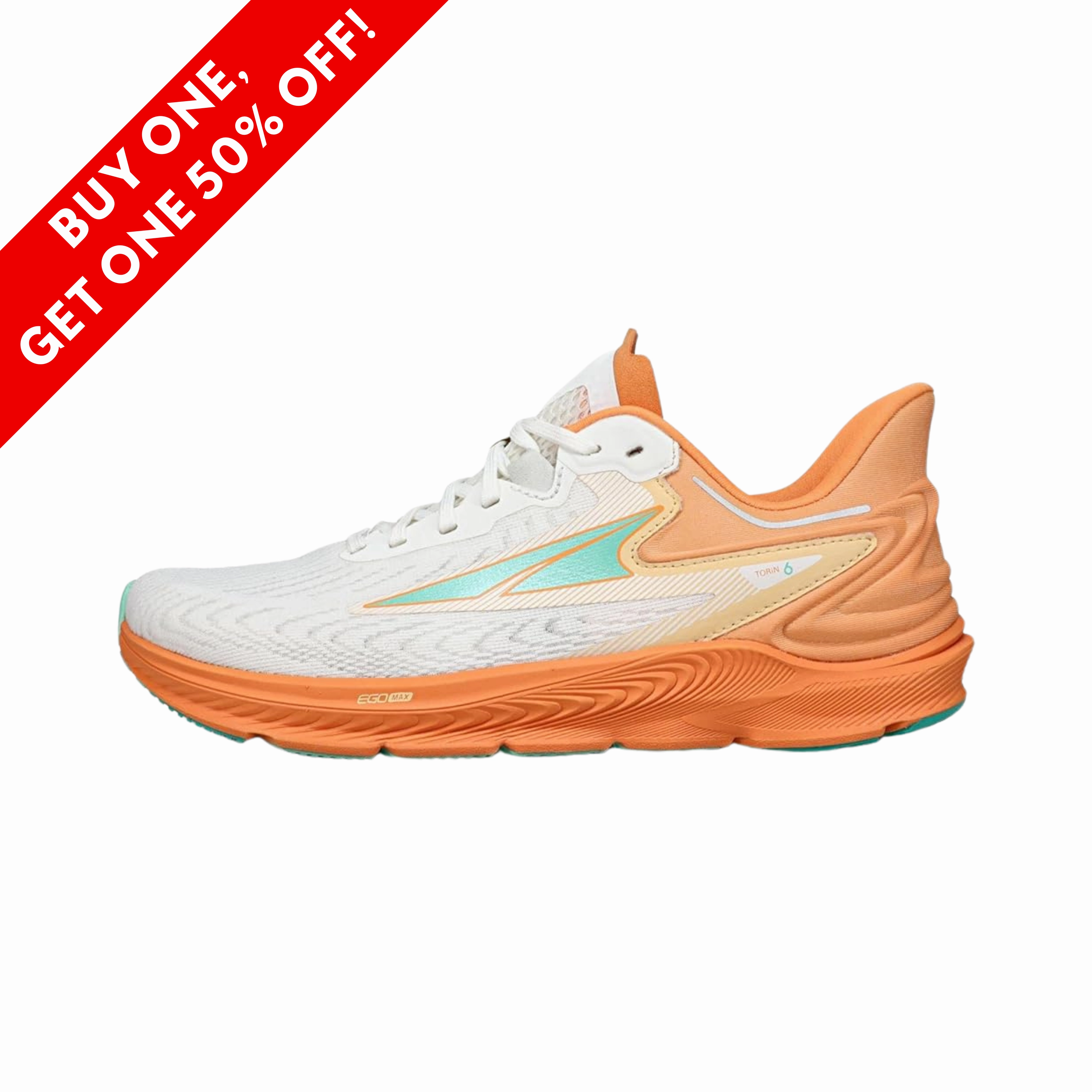 Women's Torin 6 - White/Orange (Regular Width)