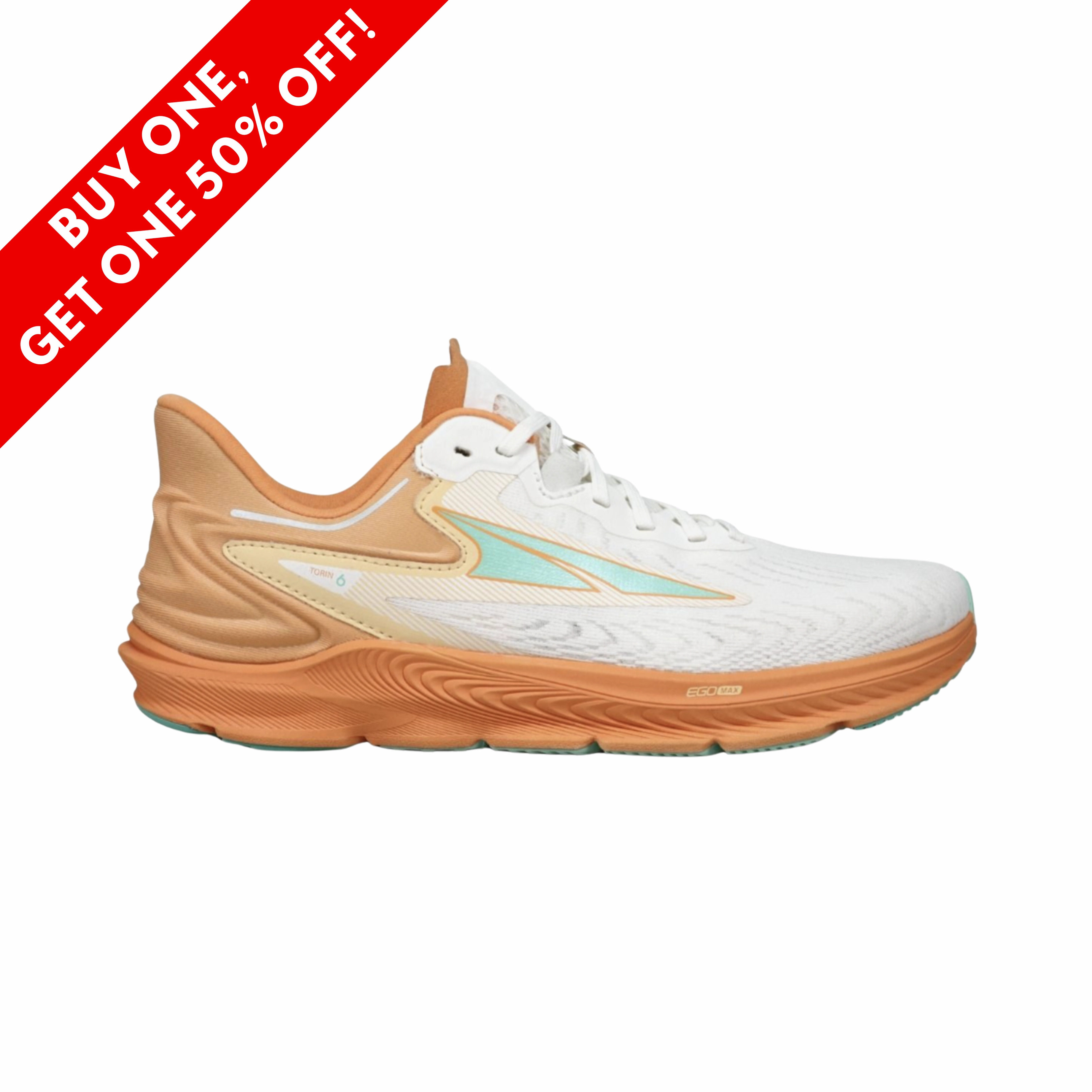 Women's Torin 6 - White/Orange (Regular Width)