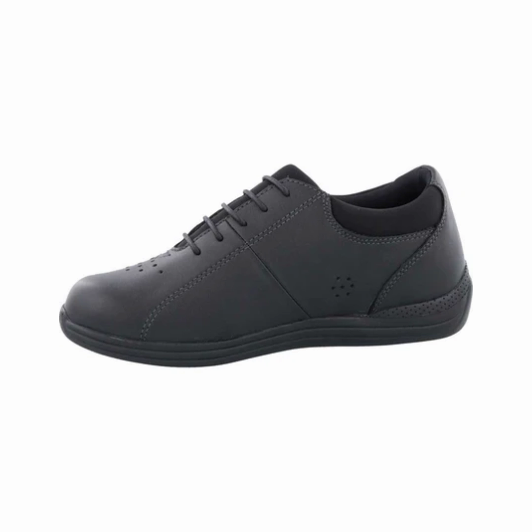 Women's Tulip - Black Leather (Regular Width)