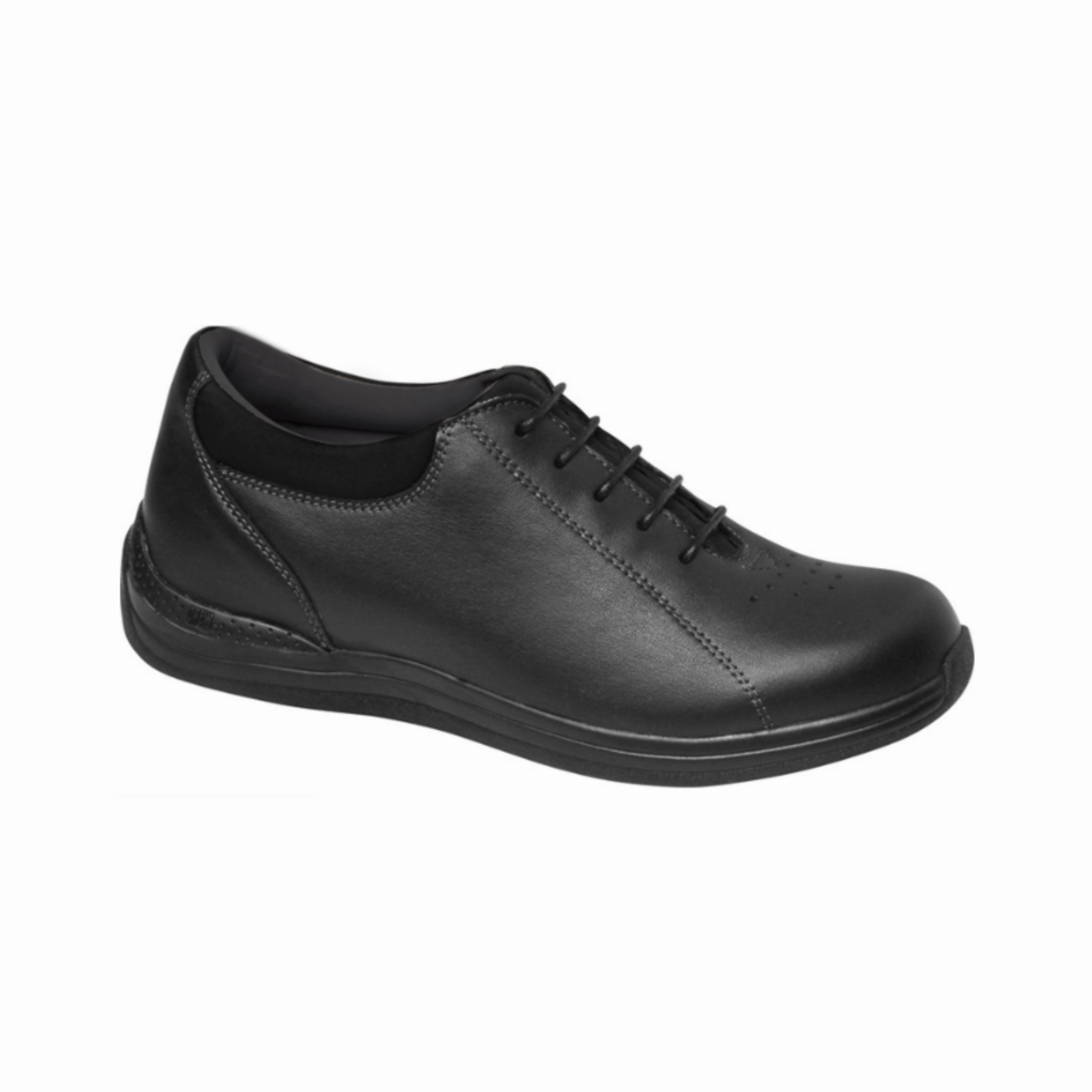 Women's Tulip - Black Leather (Wide Width)