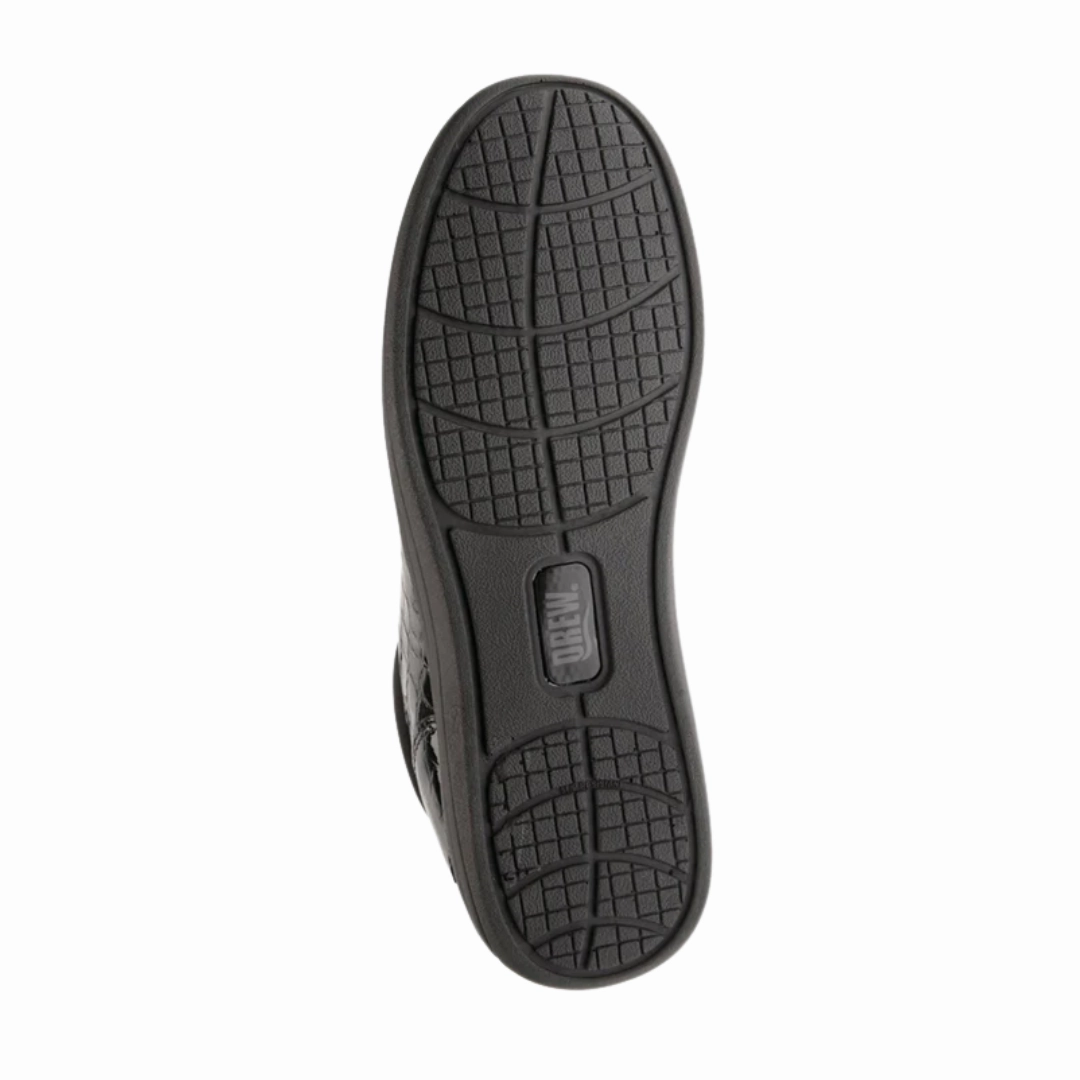Women's Tulip - Black Leather (Wide Width)