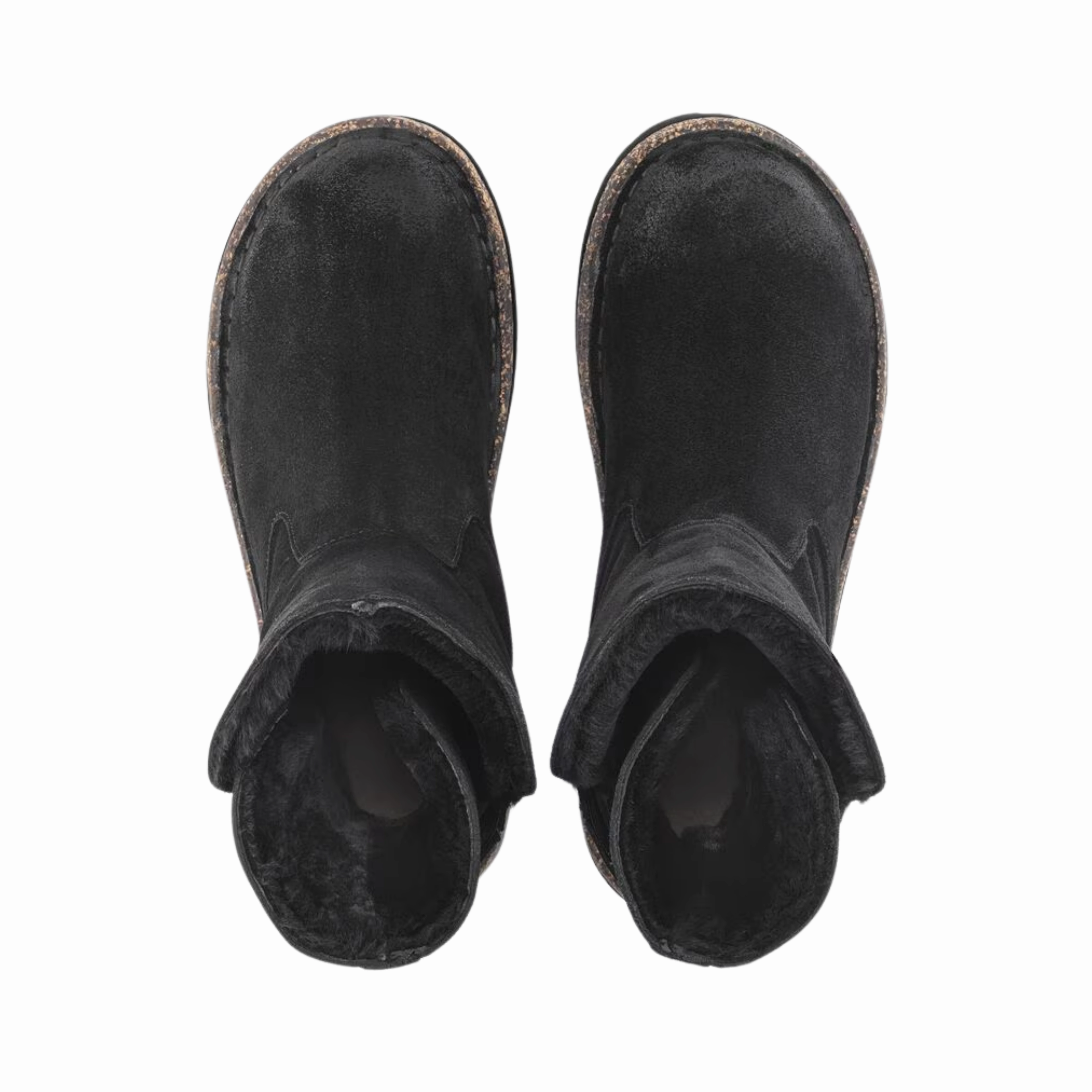 Women's Uppsala Shearling (Suede Leather) - Black