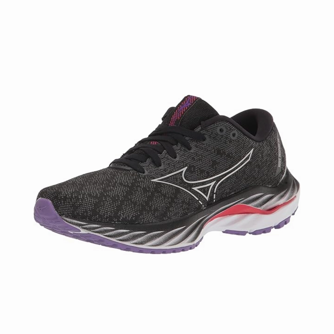 Women's Wave Inspire 19 - Black/Silver/Red (Regular Width)