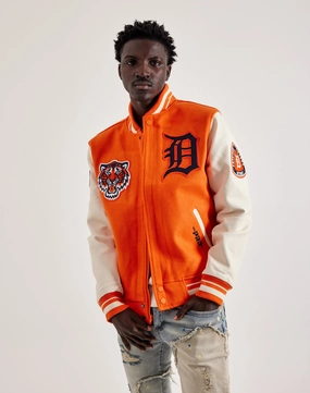 Wool - sourced fashion Pro Standard Detroit Tigers Varsity Jacket Fashion trends by region