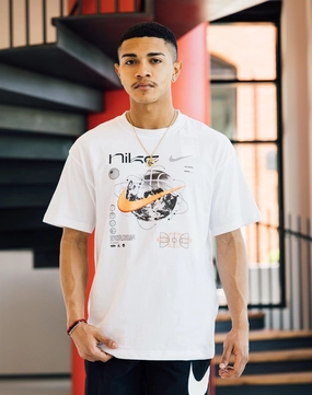 Workwear options Nike Max90 Basketball Tee Lace - detailed fashion